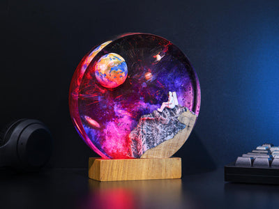 Infinity Light Epoxy Lamp