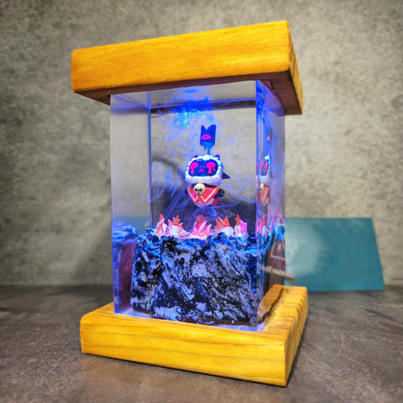 Cult of the lamb Epoxy Lamp