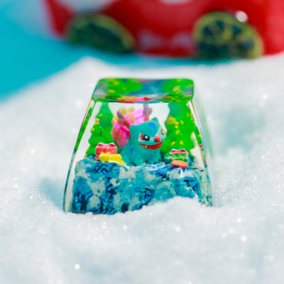 BULBARSAUR CHRISTMAS – ARTISAN KEYCAP