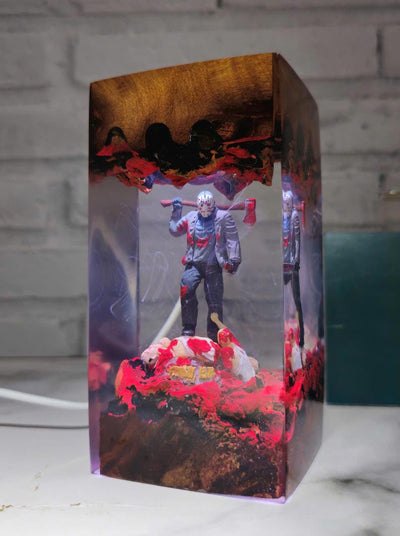 Jason Voorhees Halloween Lamp