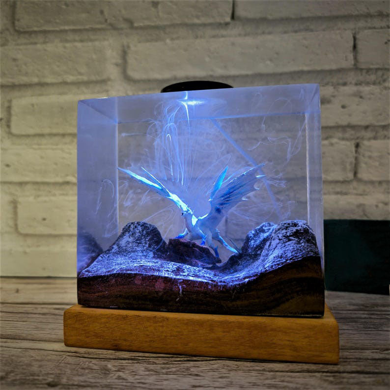 Ice Dragon lamp