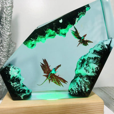 Dragon Avatar 2 Resin Lamp