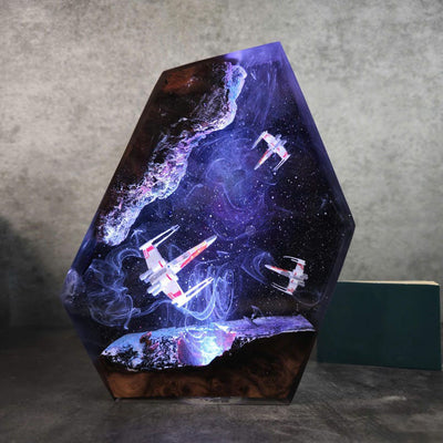X-Wing Star War Resin Lamp