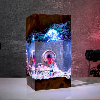Sandworm Dune Epoxy Night Lamp