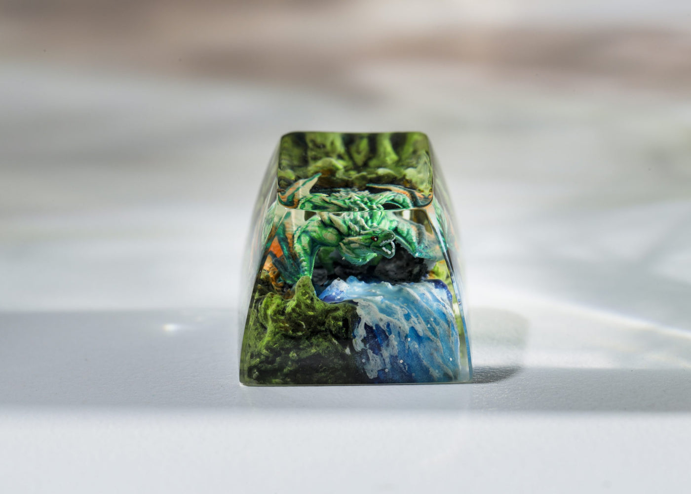 GREEN DRAGON ARTISAN KEYCAPS