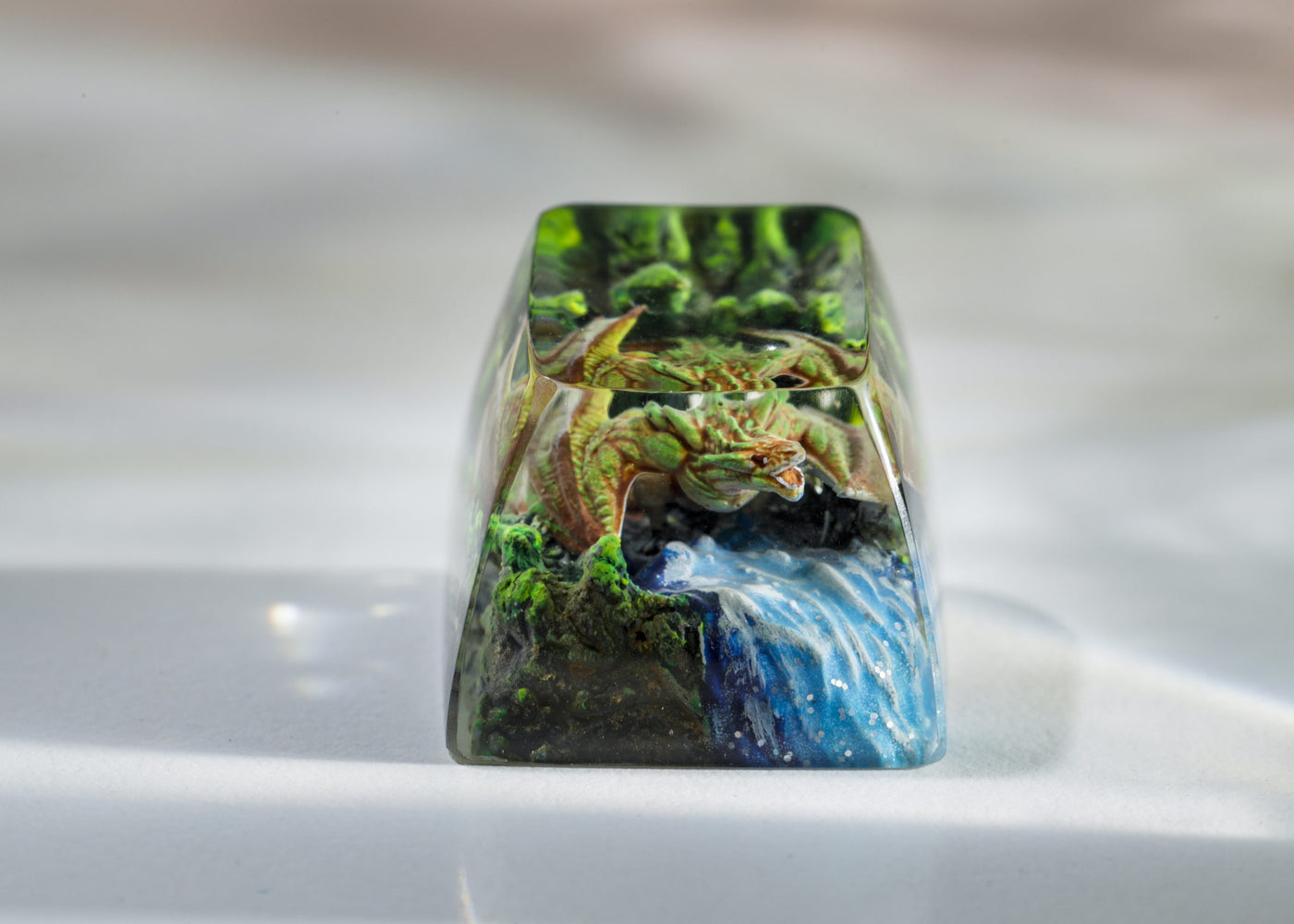 YELLOW GREEN DRAGON – ARTISAN KEYCAPS