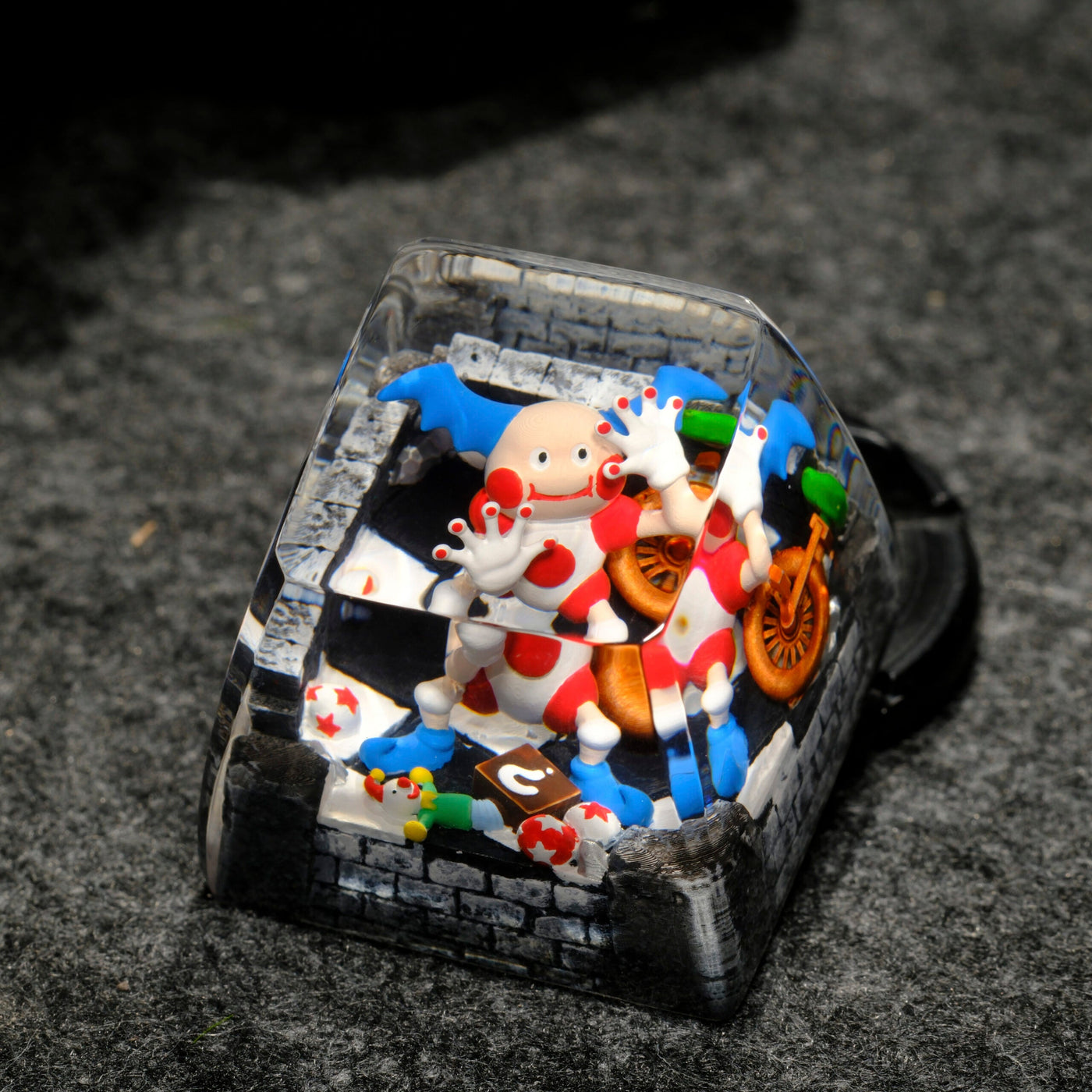 Barrierd Pokemon Artisan Keycap