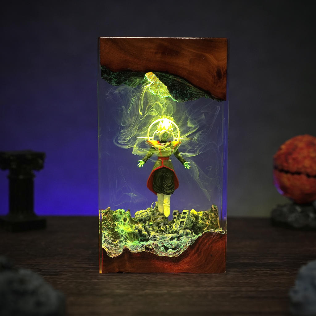 Fused Zamasu Dragon Ball Epoxy Night Lamp