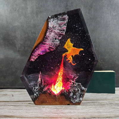 Fire Dragon Breath Night Light 2