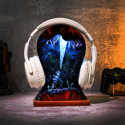 Godzilla Headphone Stand Night Lamp
