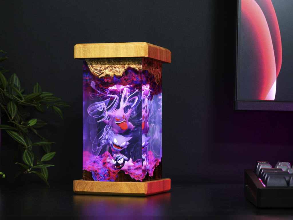 Rectangular Gengar Night Light