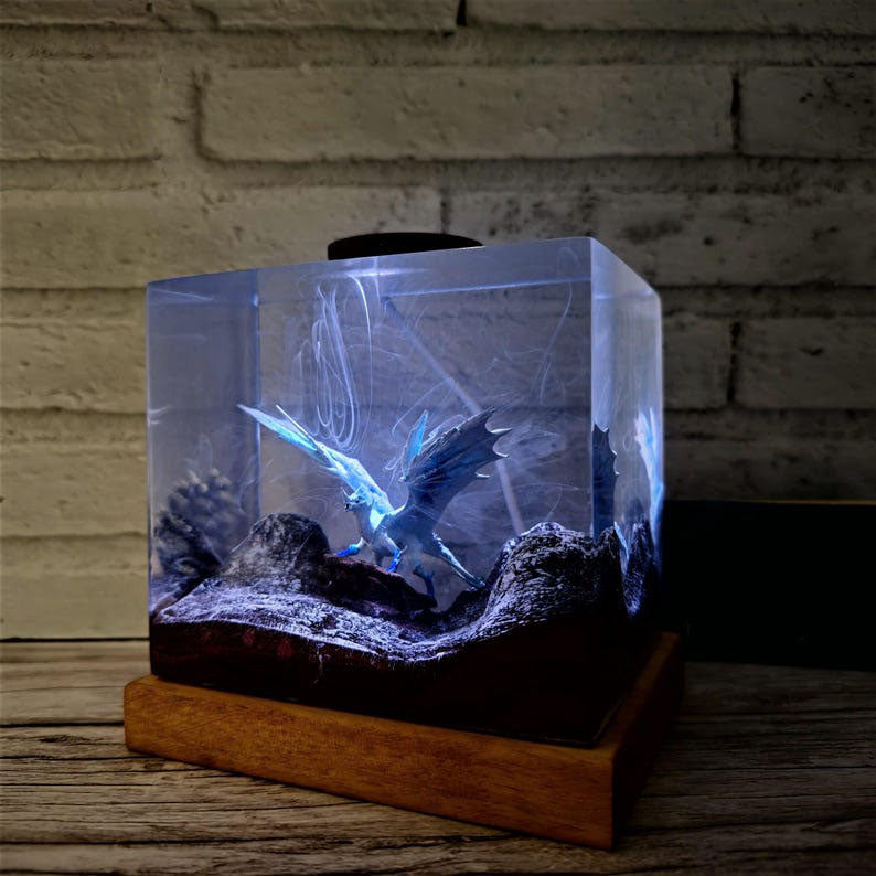 Ice Dragon lamp