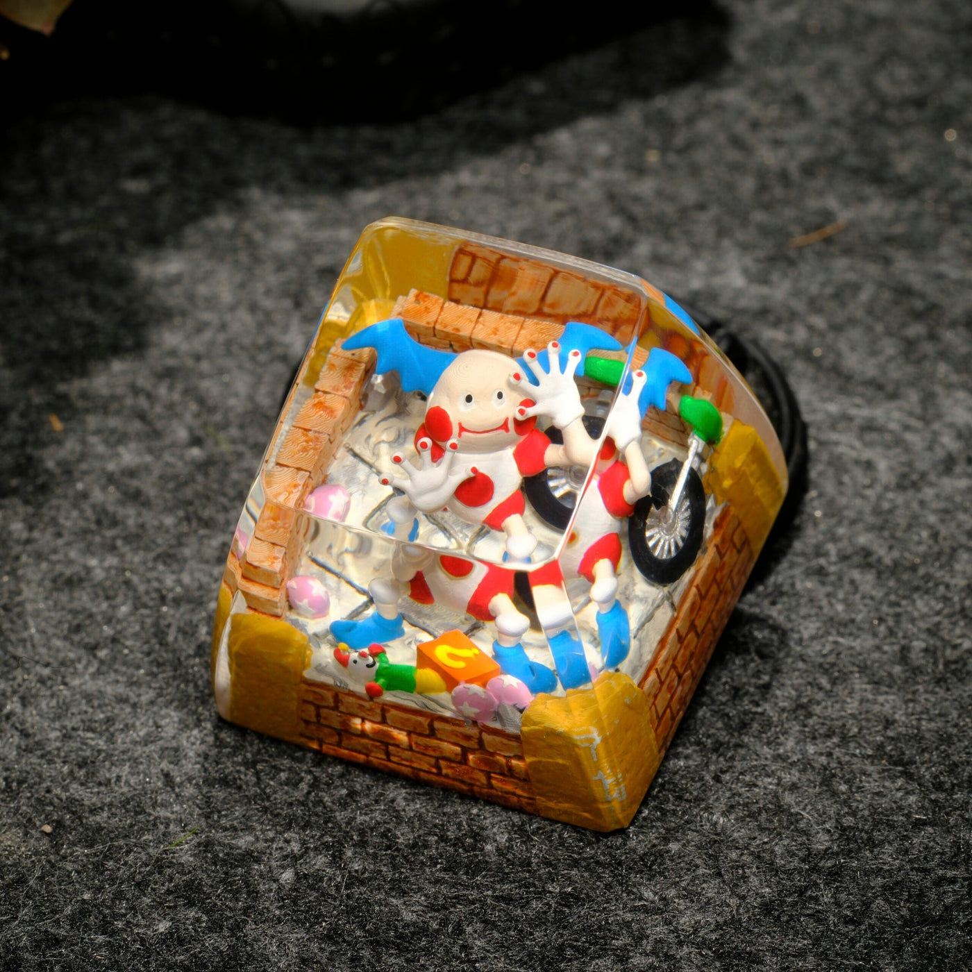 Barrierd Pokemon Artisan Keycap