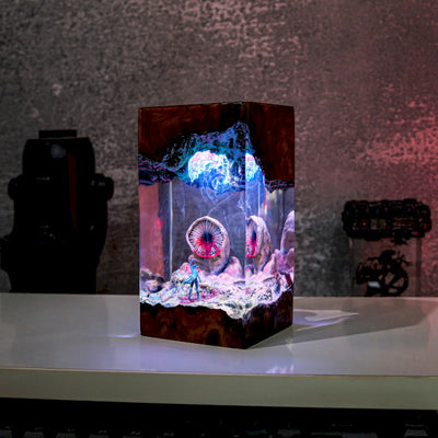 Sandworm Dune Epoxy Night Lamp