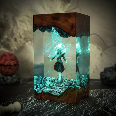 Fused Zamasu Dragon Ball Epoxy Night Lamp