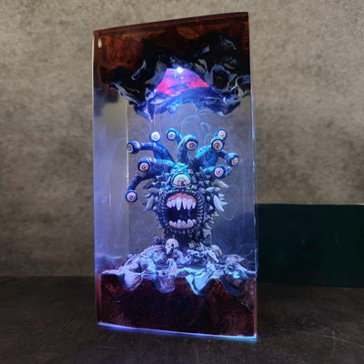 Diorama Behold DND Resin Lamp