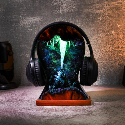 Godzilla Headphone Stand Night Lamp