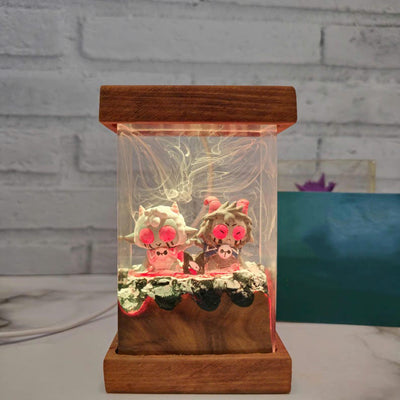 Cult of the lamb Epoxy Lamp