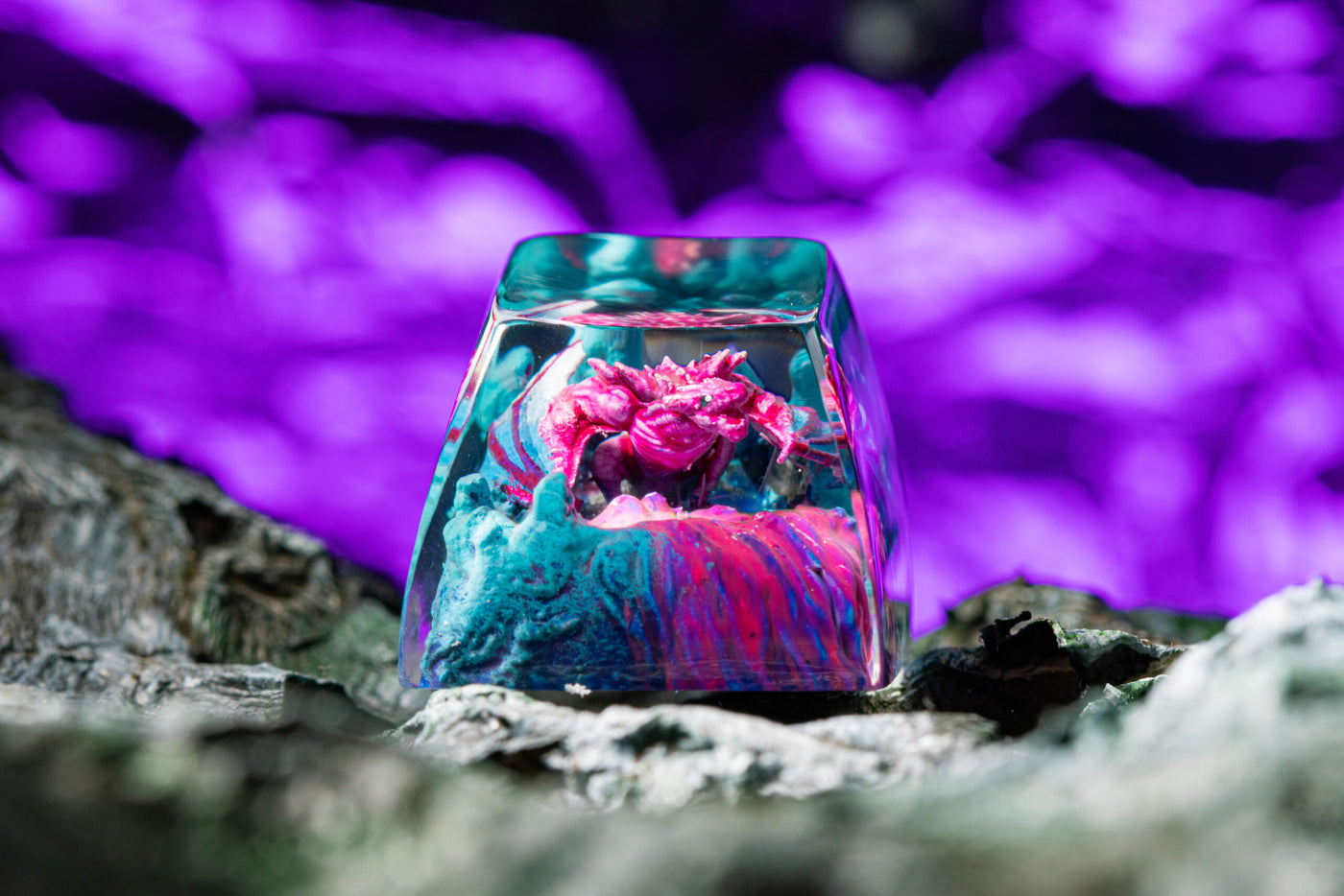 Fire Dragon Custom Keycaps