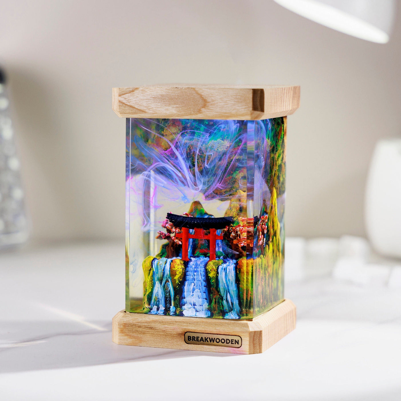 Torri Gate Resin Lamp