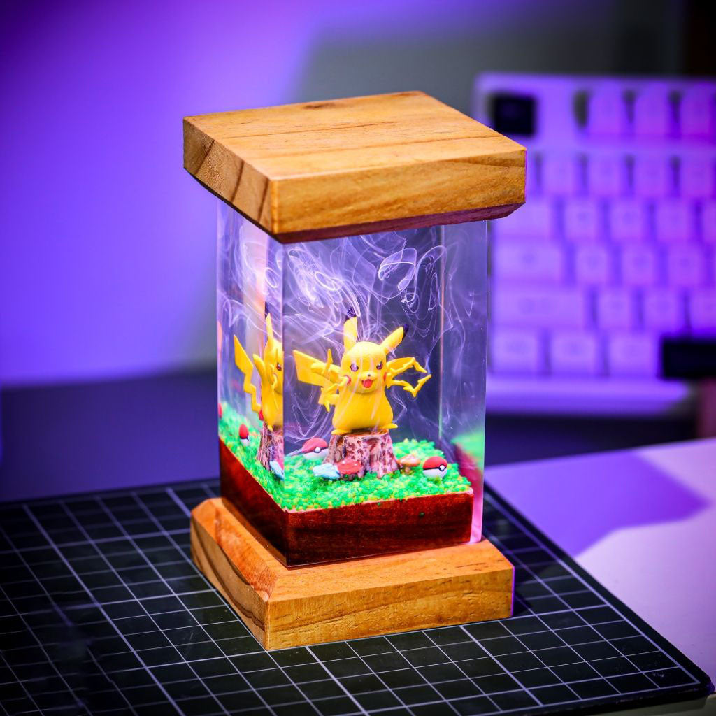 Pikachu Pokemon Resin Lamp Ver 2