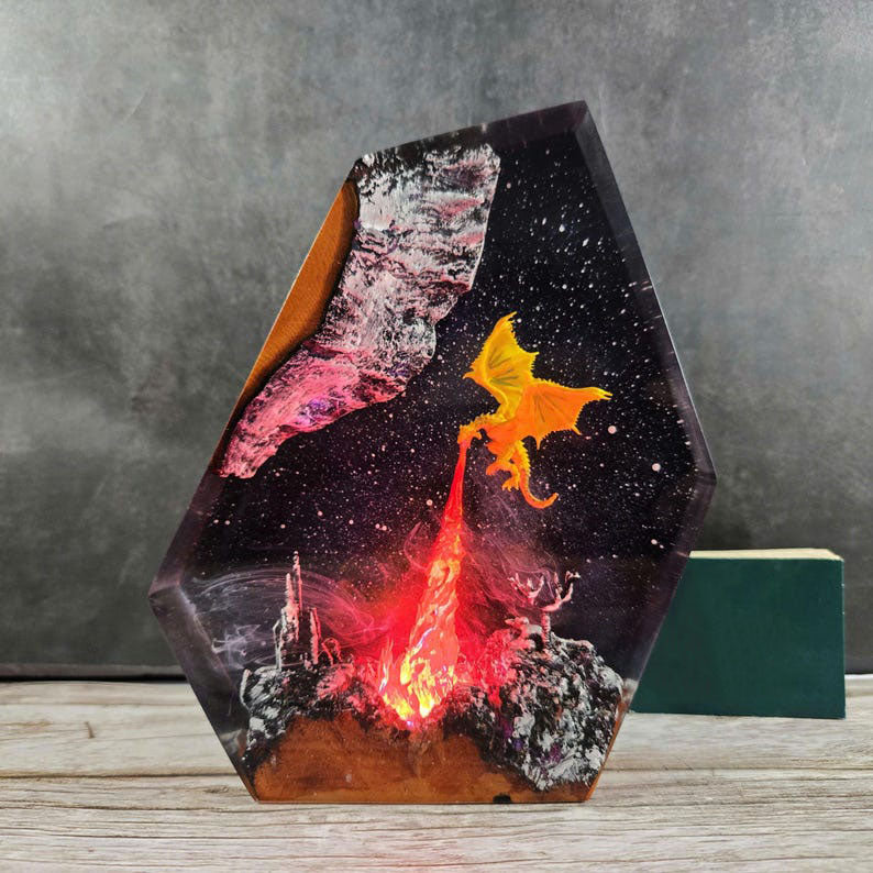 Fire Dragon Breath Night Light 2