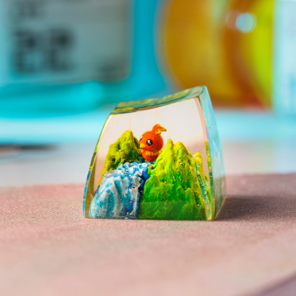 TORCHIC POKEMON – ARTISAN KEYCAP