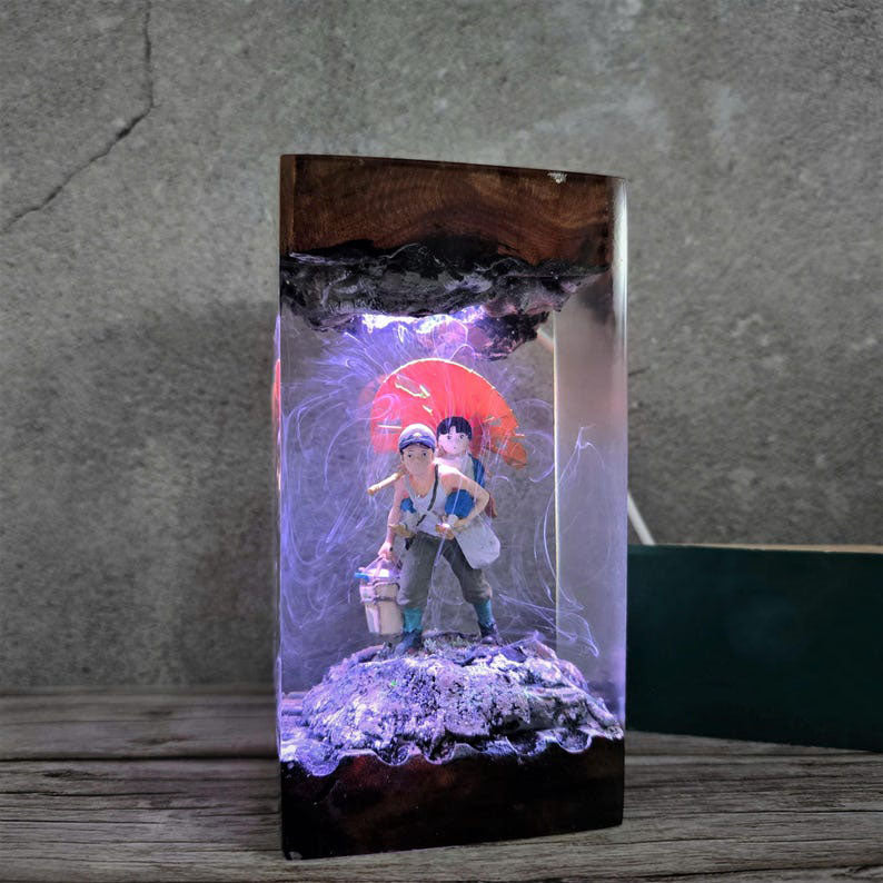 Grave of the Fireflies Statue