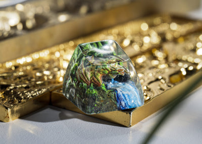 YELLOW GREEN DRAGON – ARTISAN KEYCAPS