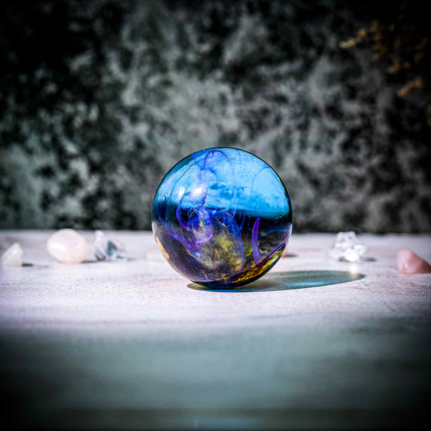 Galaxy Resin Epoxy Paperweight