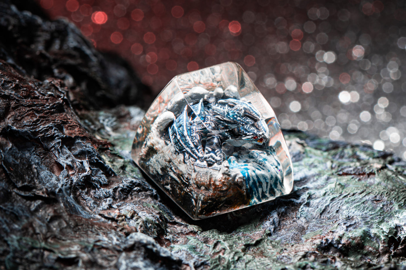 Fire Dragon Custom Keycaps