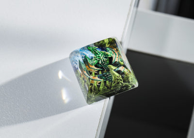 GREEN DRAGON ARTISAN KEYCAPS