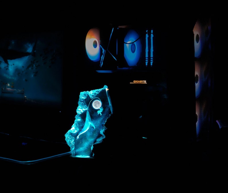 INTERSTELLAR EPOXY LAMP