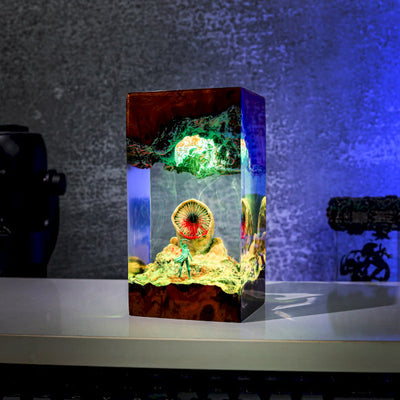 Sandworm Dune Epoxy Night Lamp