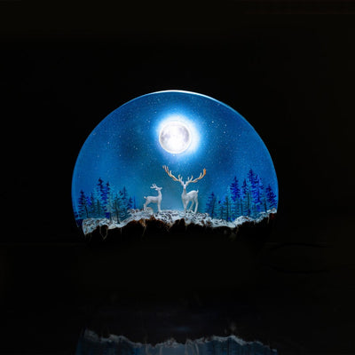 MAGIC LANDSCAPE Epoxy Lamp