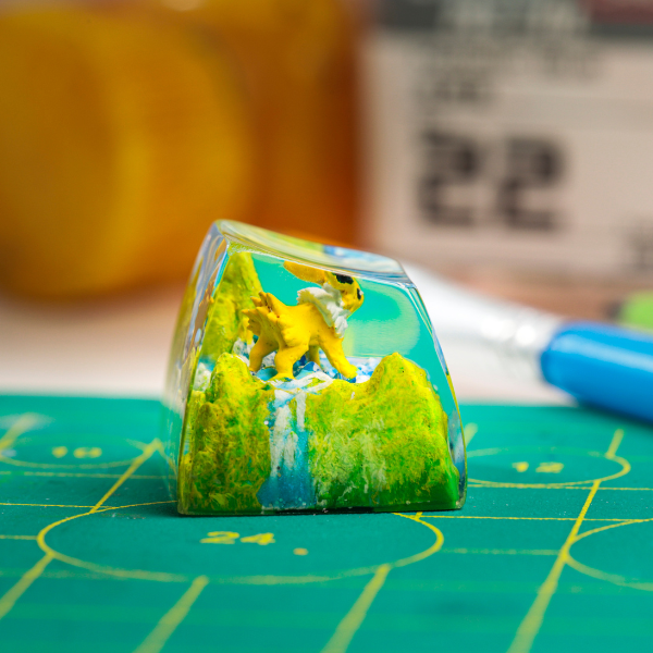 JOLTEON POKEMON – ARTISAN KEYCAP