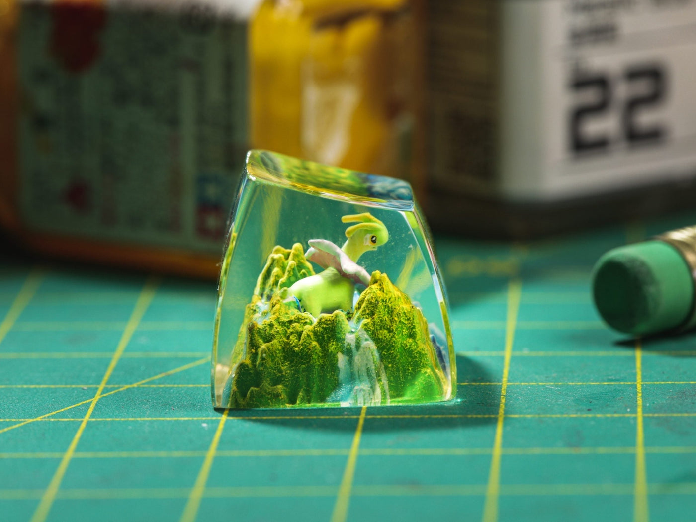 MEGANIUM POKEMON – ARTISAN KEYCAPS