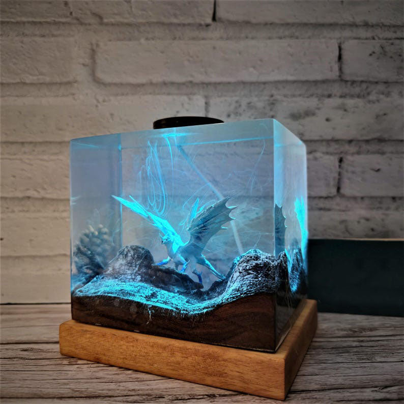 Ice Dragon lamp
