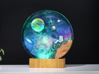 Infinity Light Epoxy Lamp