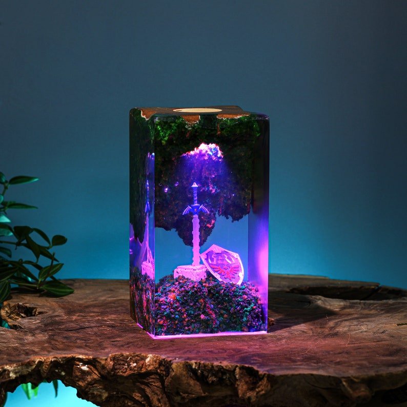 Master Sword With The Shield Night Light