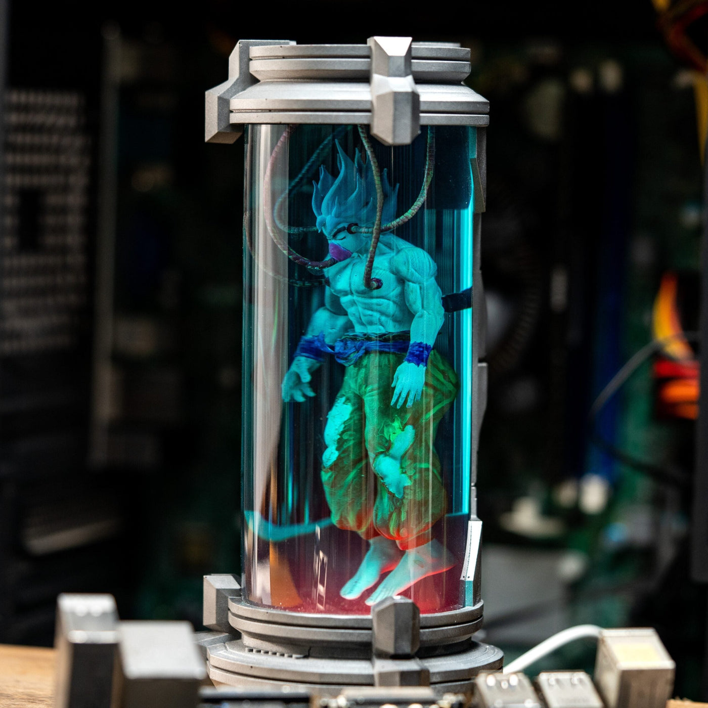 Goku Dragonball Resin Lamp