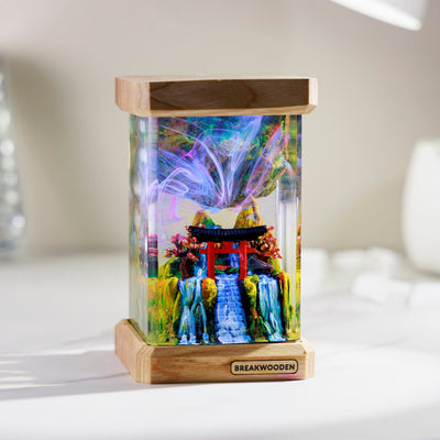 Torri Gate Resin Lamp