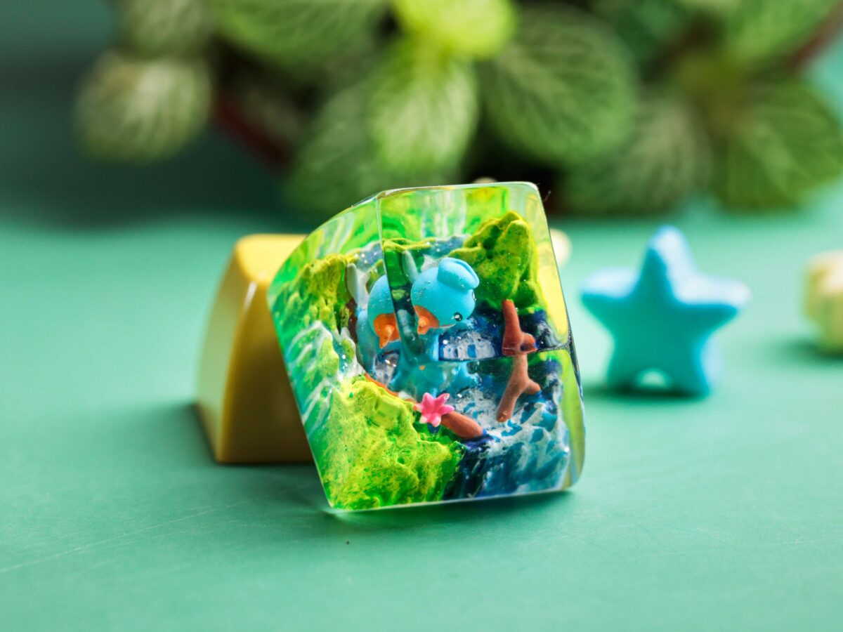 MUDKIP POKEMON – ARTISAN KEYCAP