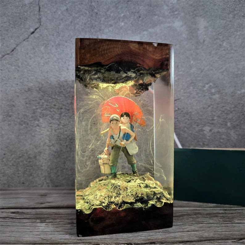 Grave of the Fireflies Statue