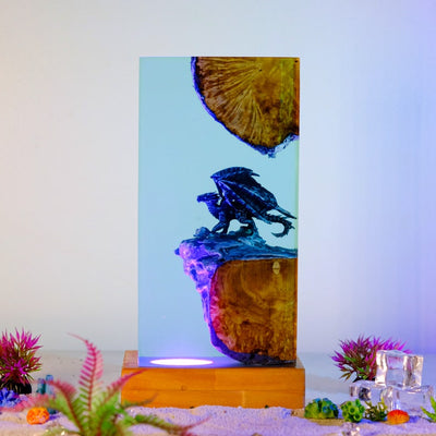 Dragon Resin Lamp