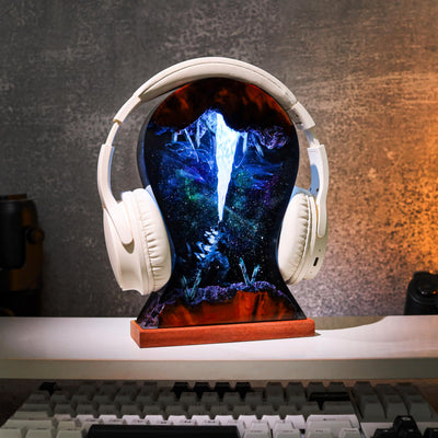 Godzilla Headphone Stand Night Lamp