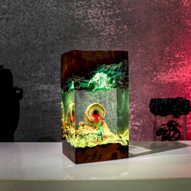 Sandworm Dune Epoxy Night Lamp