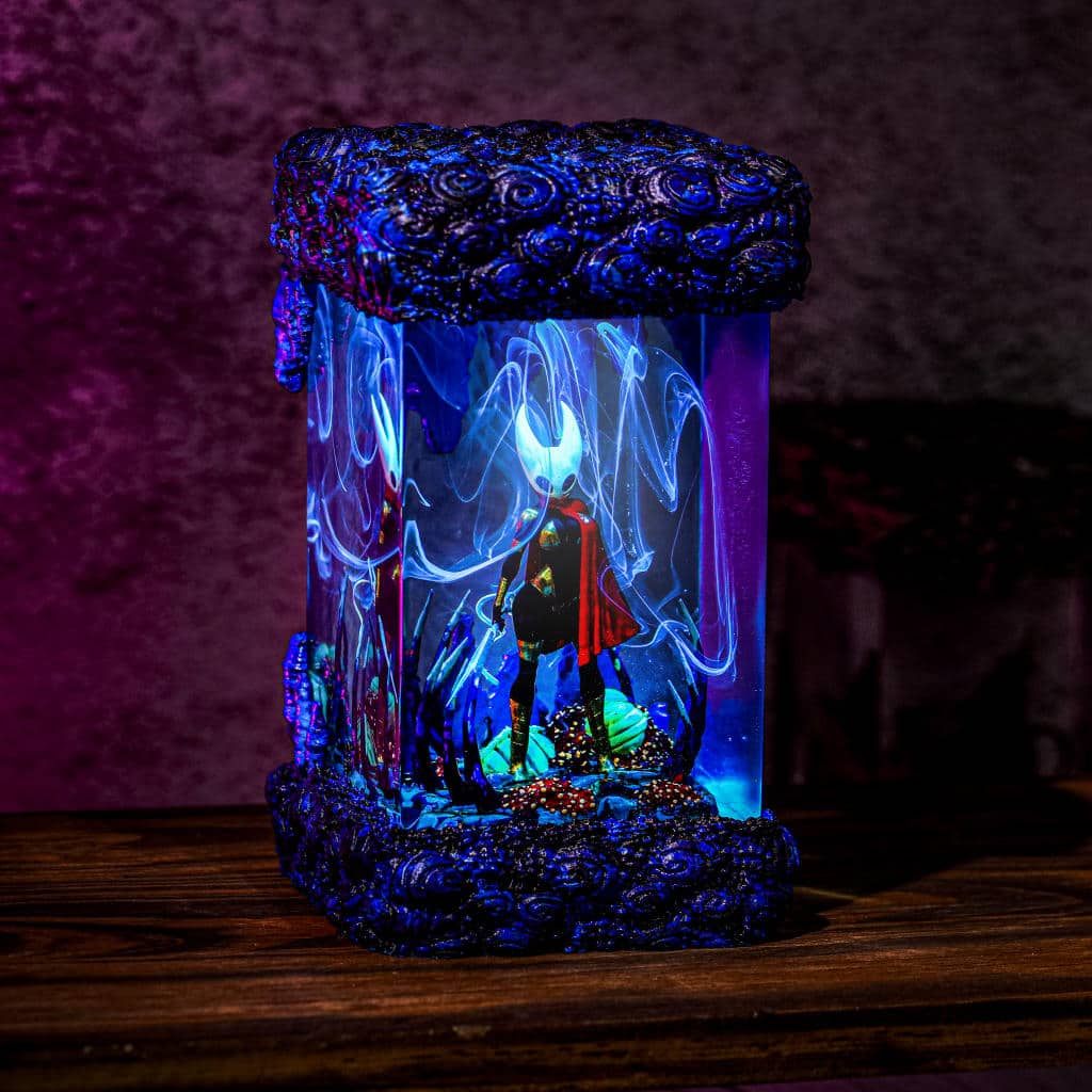 The Hornet Hollow Knight Resin Lamp