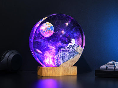 Infinity Light Epoxy Lamp