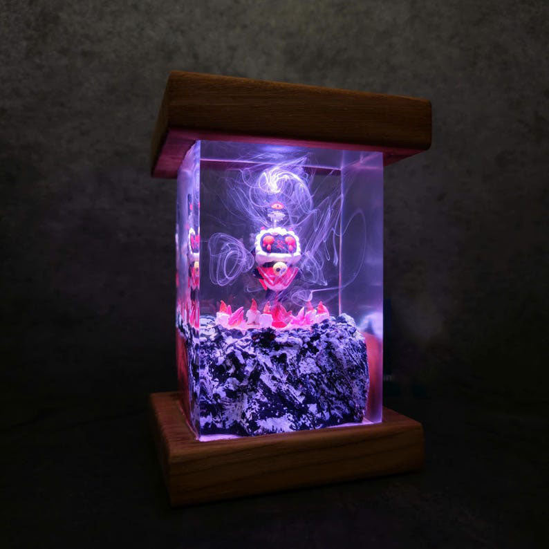 Cult of the lamb Epoxy Lamp